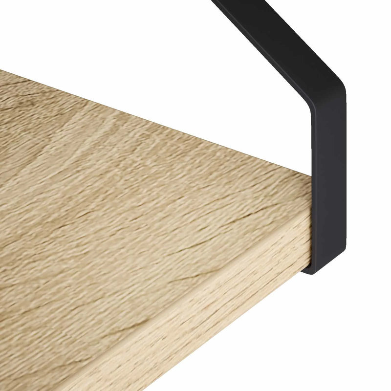 Wall Shelves 2 pcs Sonoma Oak 35 x 16 x 15.5 cm