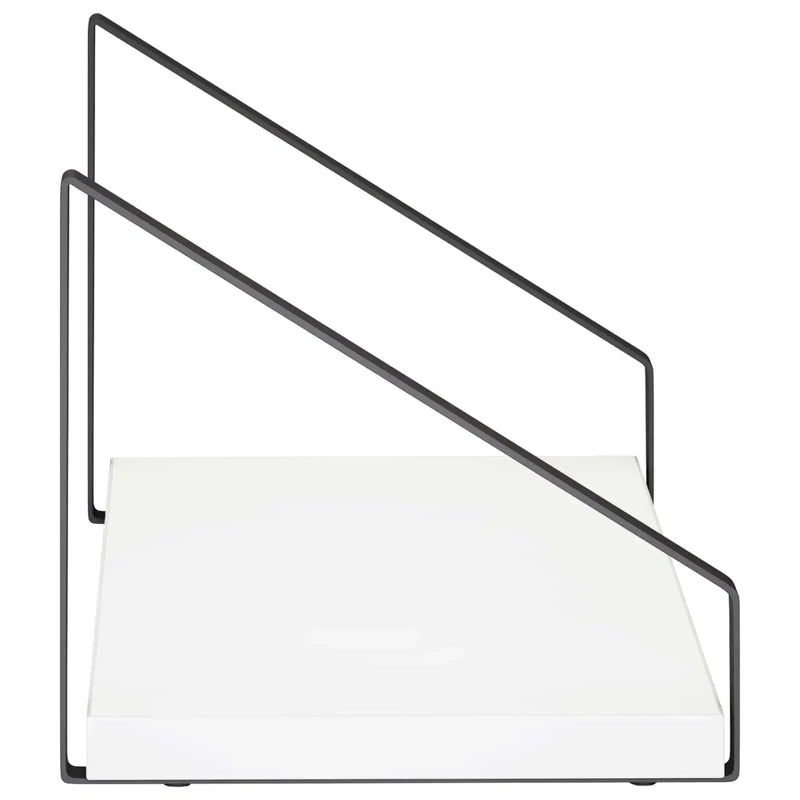 Wall Shelves 2 pcs White 40 x 16 x 15.5 cm