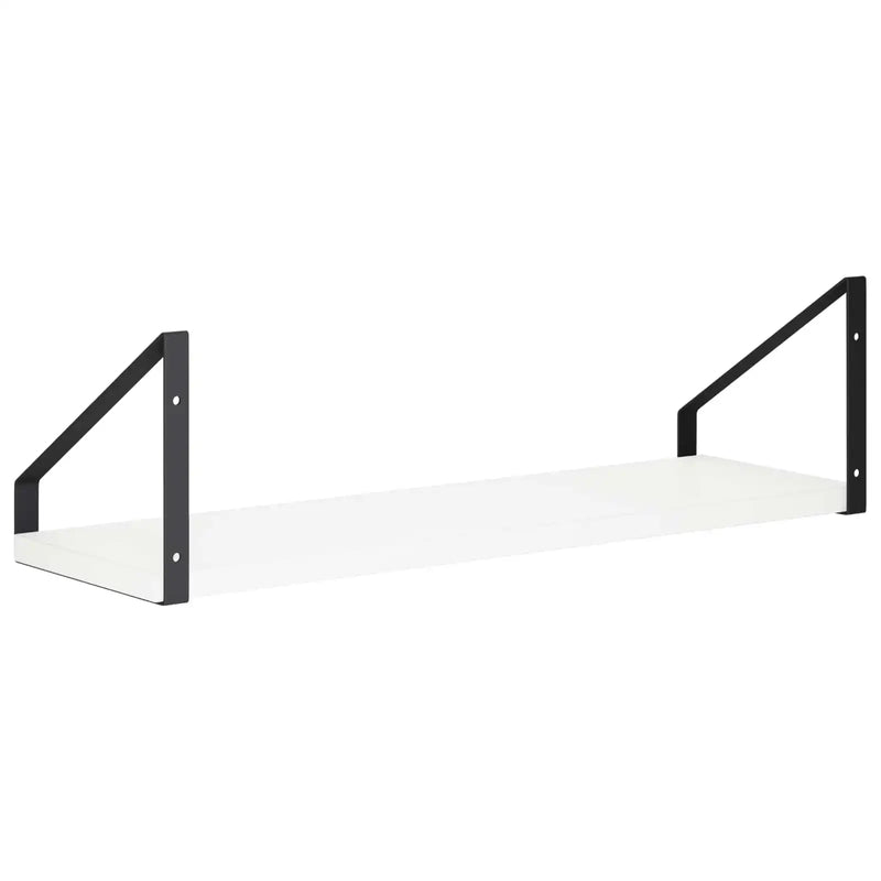 Wall Shelves 2 pcs White 50 x 16 x 15.5 cm