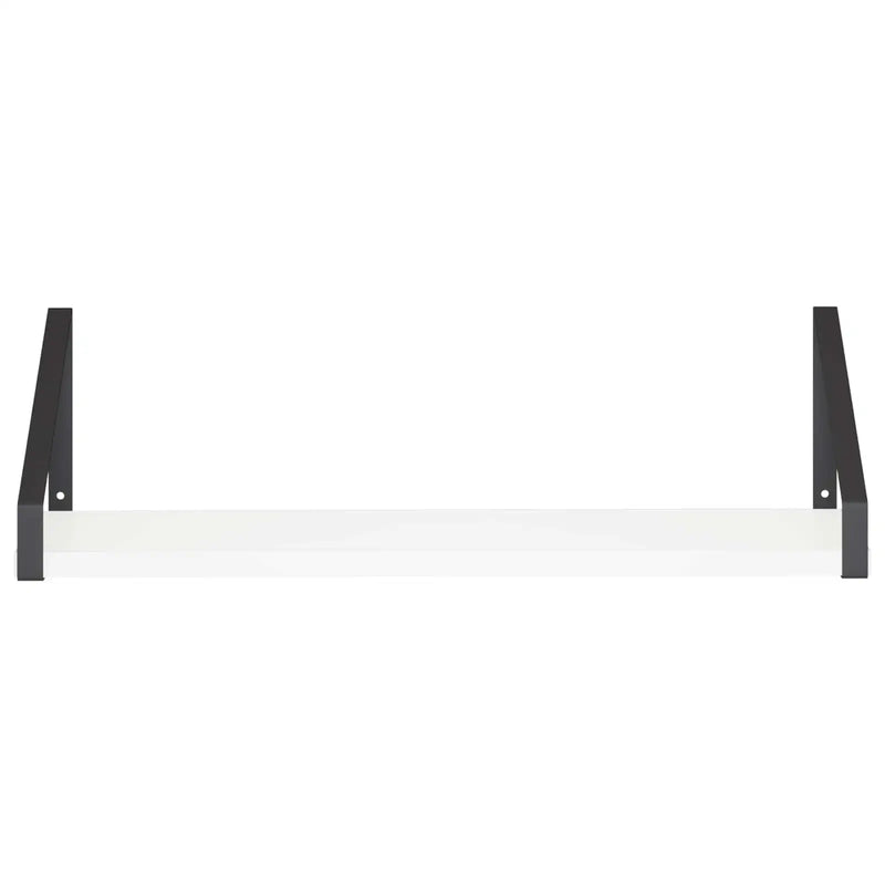Wall Shelves 2 pcs White 50 x 16 x 15.5 cm