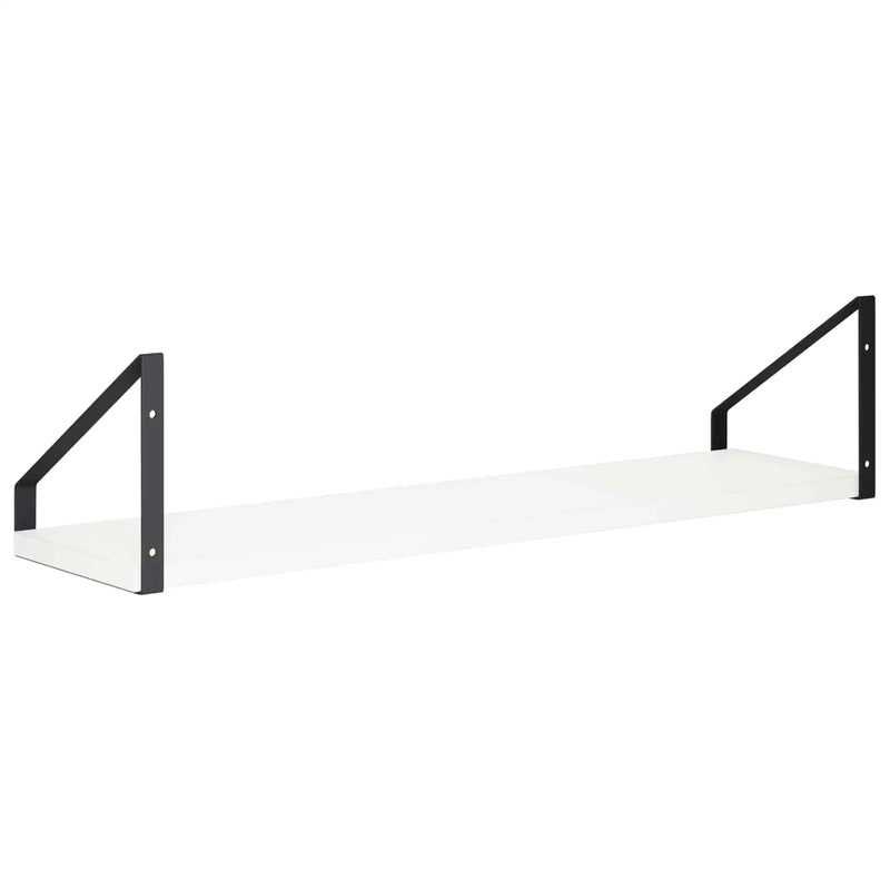 Wall Shelves 2 pcs White 60 x 16 x 15.5 cm