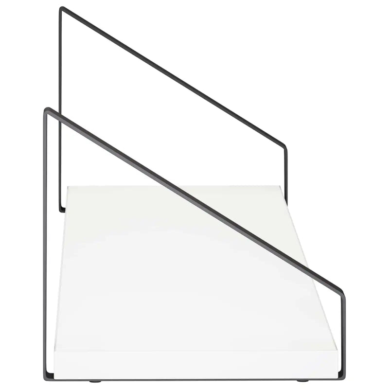 Wall Shelves 2 pcs White 60 x 16 x 15.5 cm