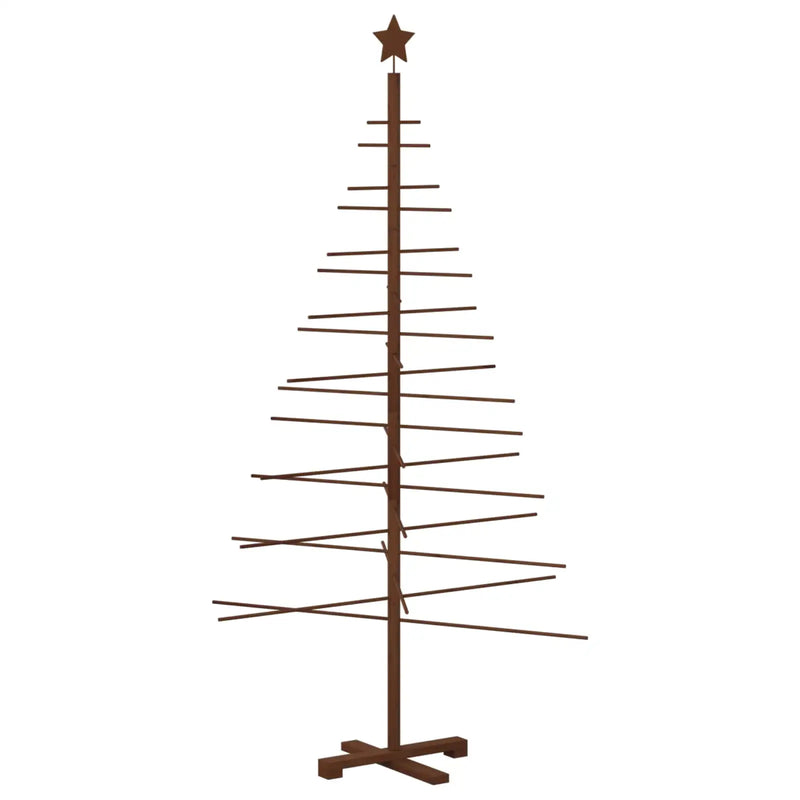 Wooden Christmas Tree KOTKA 180 cm Bamboo and solid pine wood