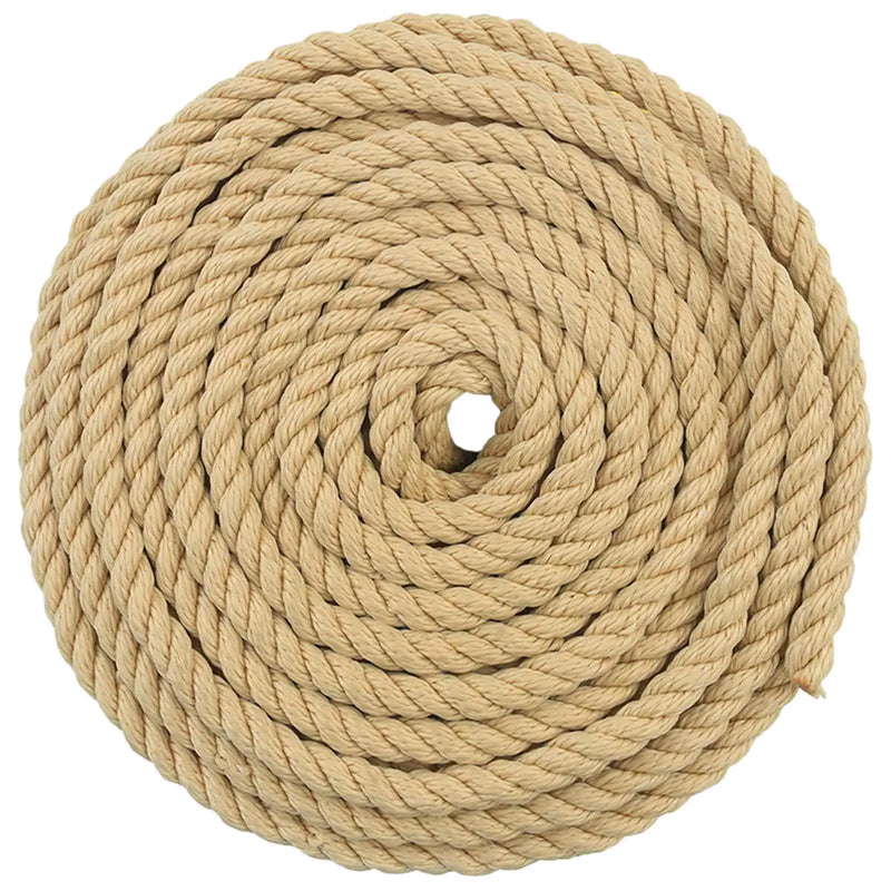 Multipurpose Utility Rope 10 mm 50 m Natural PP 645 kg Max Load