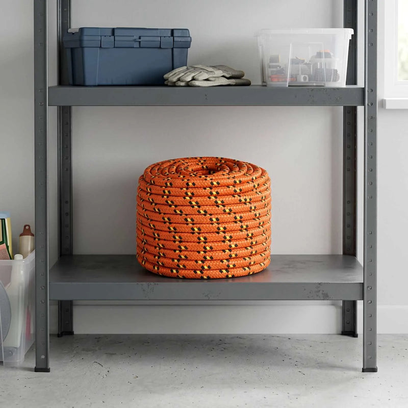 Multipurpose Utility Rope 12 mm 50 m Orange PP 930 kg Max Load