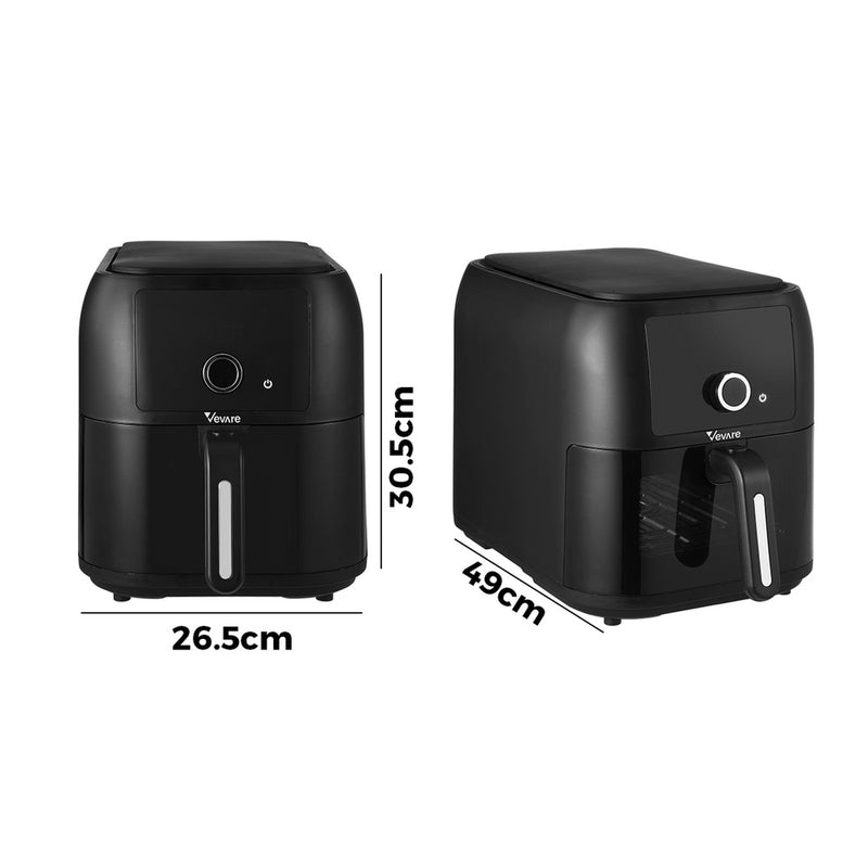 Vevare Air Fryer 8L Oven Digital Touch Oil Free Cooker 1700W