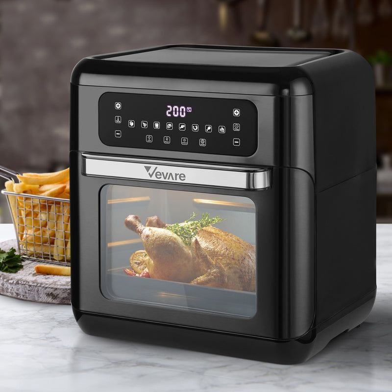 Vevare Air Fryer 12L Oven LCD Touch Oil Free Cooker 1500W