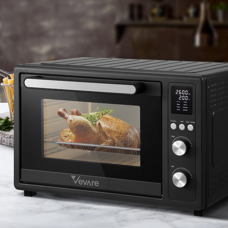 Vevare Air Fryer 32L Oven LCD Display Oil Free Cooker 1700W
