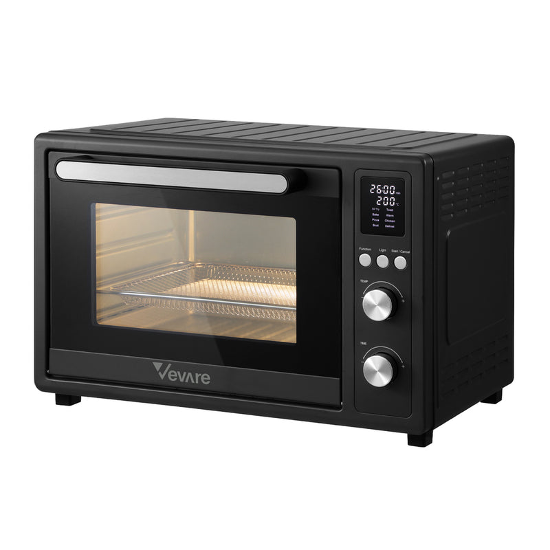 Vevare Air Fryer 32L Oven LCD Display Oil Free Cooker 1700W