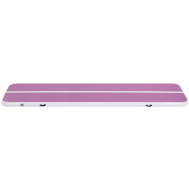 Everfit 4M Air Track Gymnastics Tumbling Exercise Yoga Mat W/ Pump Inflatable Purple