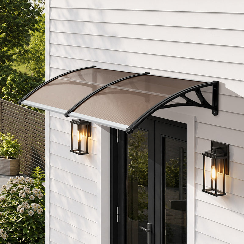 Livsip Window Door Awning Canopy Rain Cover Sun Shield 1mx2m