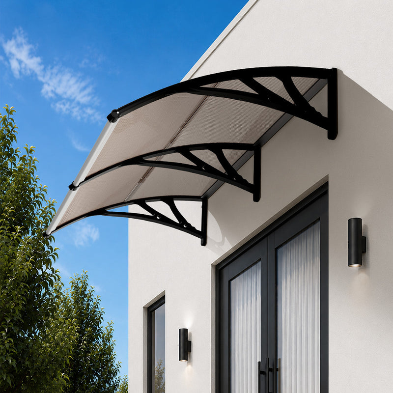 Livsip Window Door Awning Canopy Rain Cover Sun Shield 1mx2m
