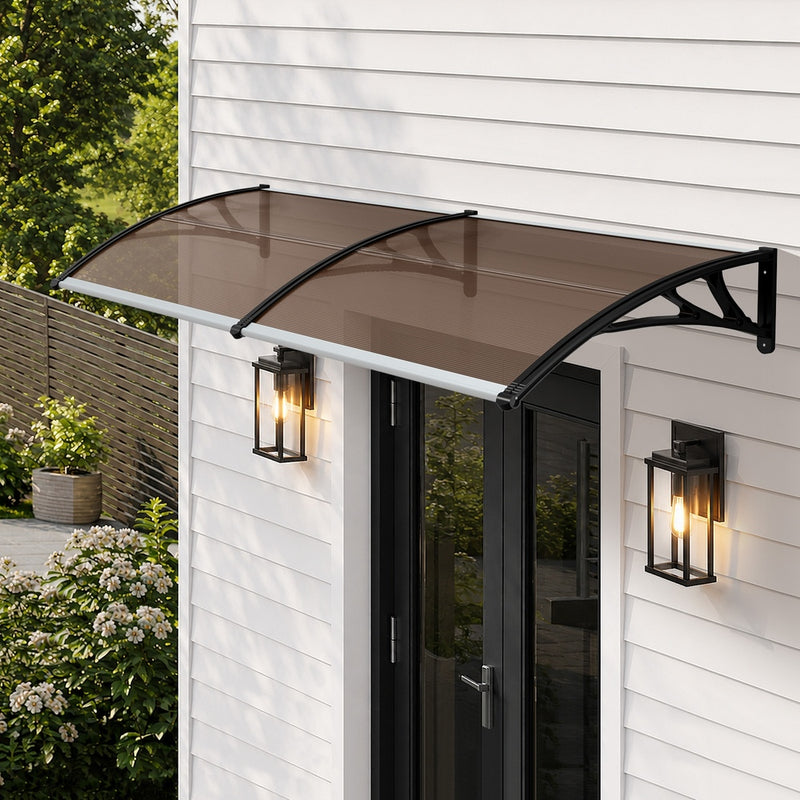 Livsip Window Door Awning Canopy Rain Cover Sun Shield 1mx3m