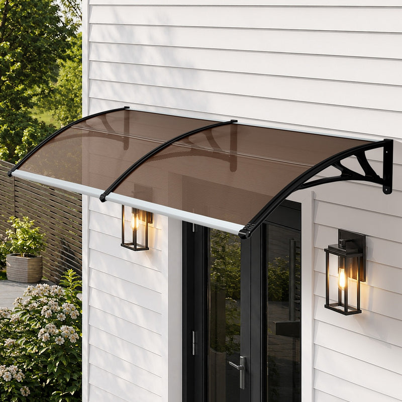 Livsip Window Door Awning Canopy Rain Cover Sun Shield 1.17mx3m