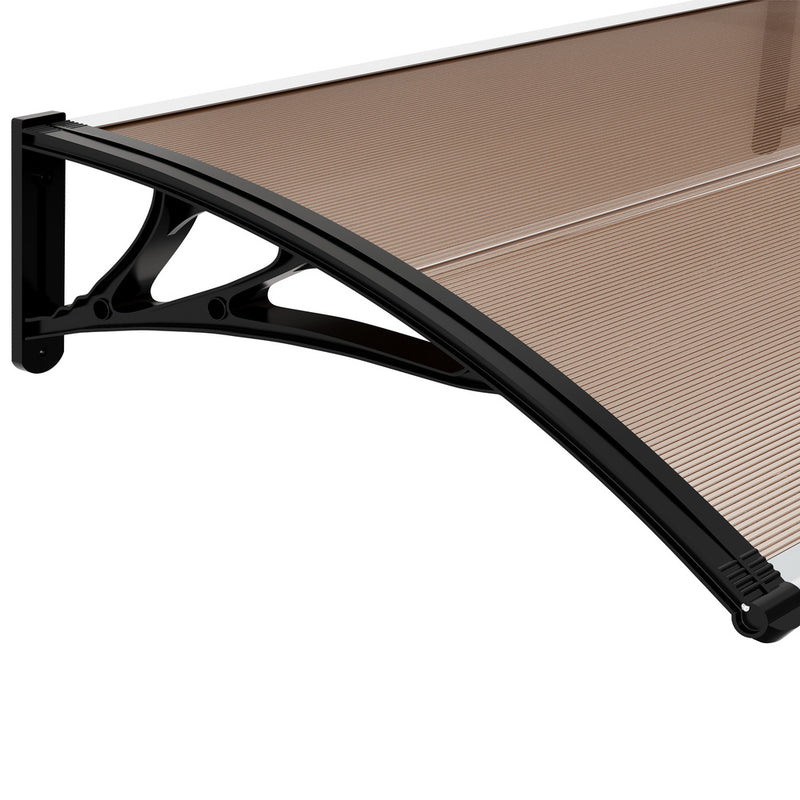 Livsip Window Door Awning Canopy Rain Cover Sun Shield 1.17mx3m