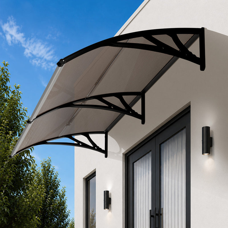 Livsip Window Door Awning Canopy Rain Cover Sun Shield 1.17mx3m