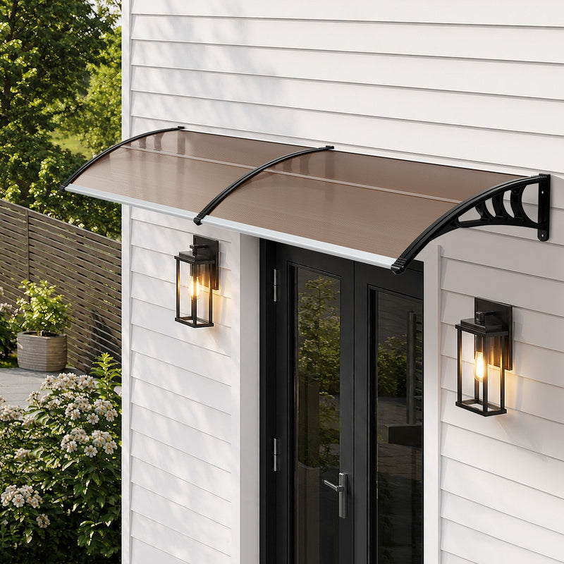 Livsip Window Door Awning Canopy Rain Cover Sun Shield 0.76mx3m
