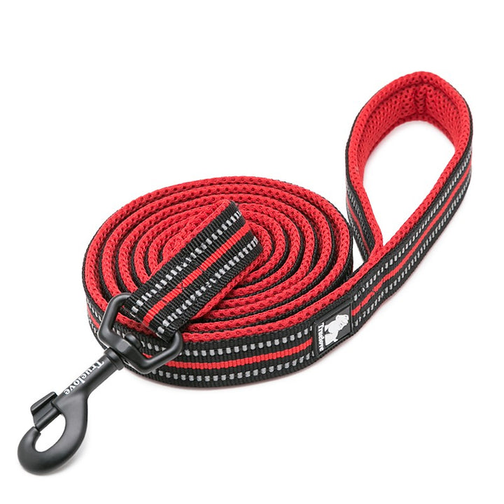 True Love Reflective Pet Leash 2m - Red, XS-1962324902795153408