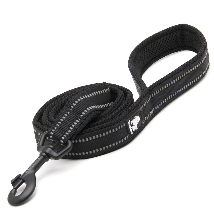 True Love Reflective Pet Leash 2m - Black, XS-1962324896231067648