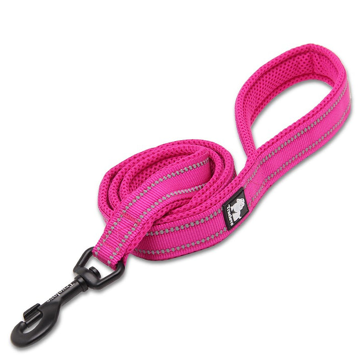 True Love Reflective Pet Leash 2m - Pink, M-1962324899158691840