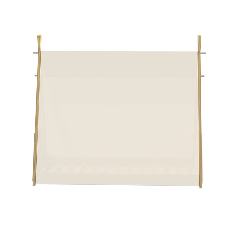 Oikiture Kids Bed Frame Single Size Bed Wooden