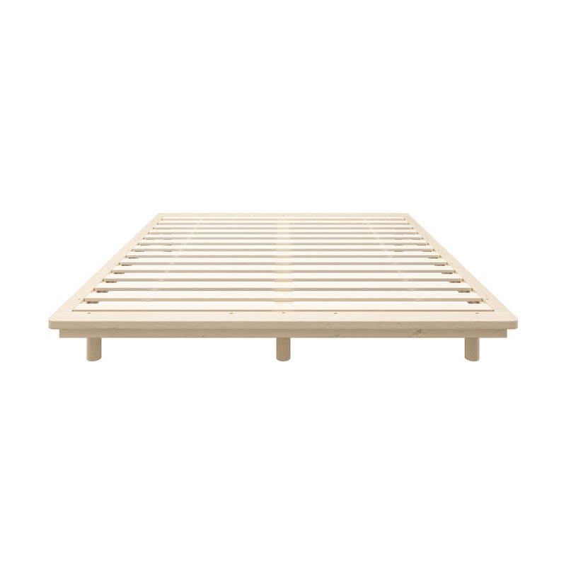 Oikiture Bed Frame King Size Wooden Bed Base Timber Platform