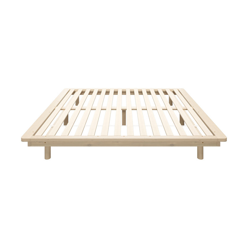 Oikiture Bed Frame King Size Wooden Bed Base Timber Platform