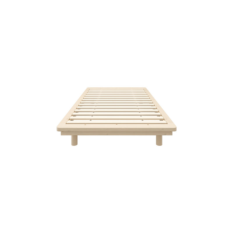 Oikiture Bed Frame King Single Wooden Bed Base Timber Platform