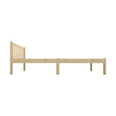 Oikiture Bed Frame Single Size Wooden Kids Bed