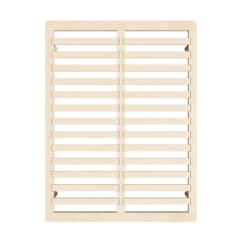 Oikiture Bed Frame Double Size Wooden Bed Base