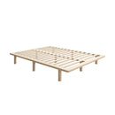 Oikiture Bed Frame Queen Size Wooden Bed Base