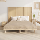 Oikiture Bed Frame Queen Size Wooden Bed Base