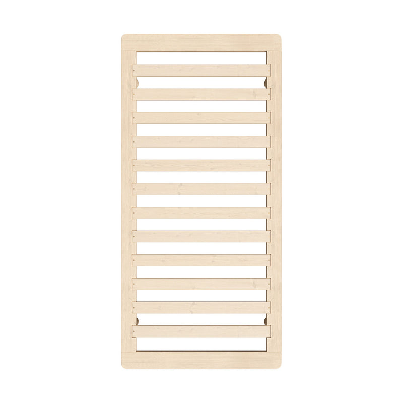 Oikiture Bed Frame Single Size Wooden Bed Base