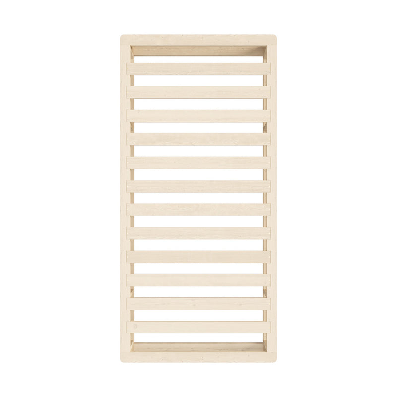 Oikiture Wooden Bed Frame Single Size Cage-like Base