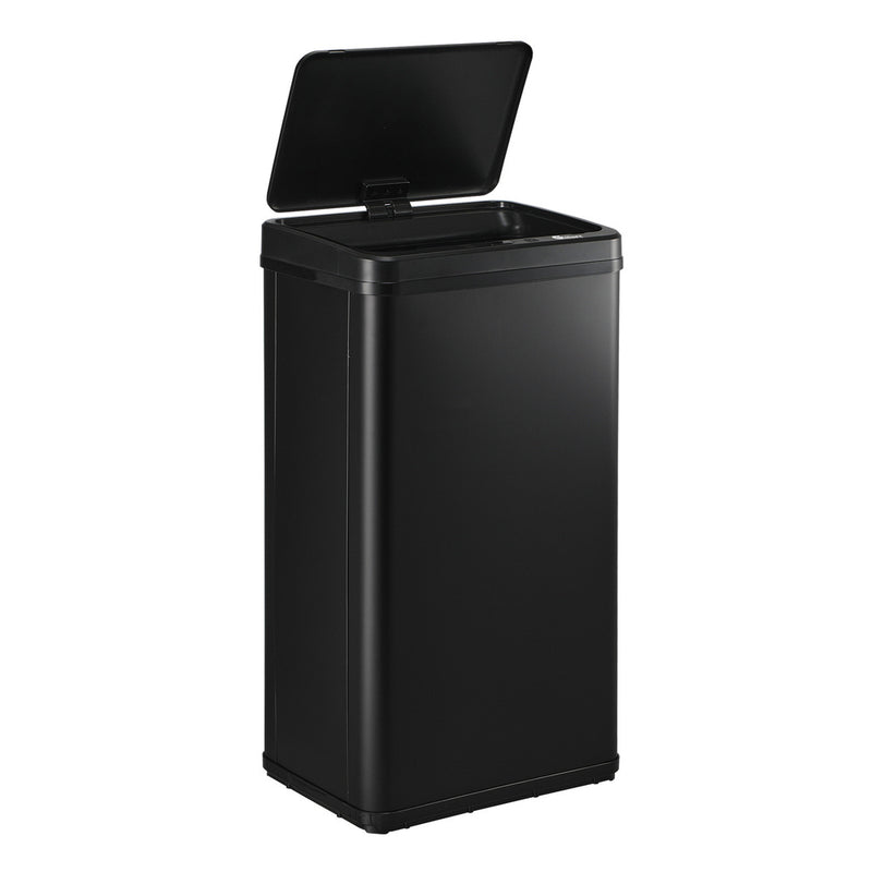 Oikiture Motion Sensor Bin 40L Automatic Black