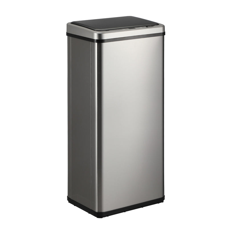 Oikiture Motion Sensor Bin 60L Automatic Silver