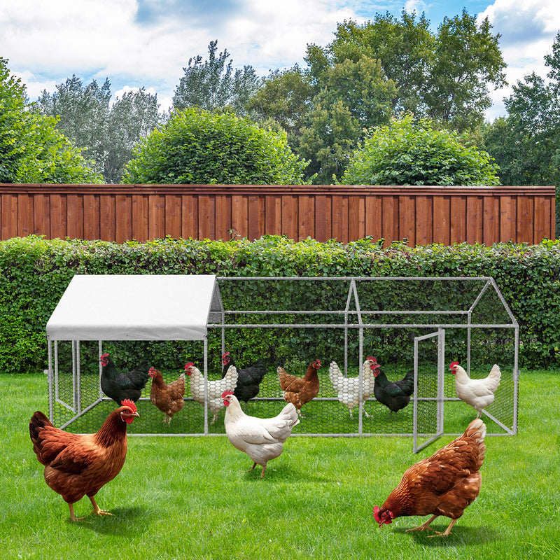 Alopet 3x1x1M Chicken Coop with Cover Poultry Cage Pet Hutch