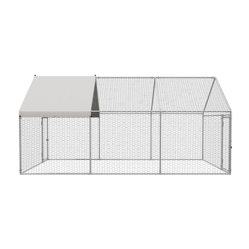 Alopet 3x2x1.5M Chicken Coop with Cover Poultry Cage Pet Hutch