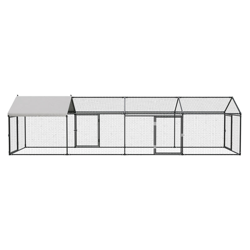 Alopet 4x1x1M Chicken Coop with Cover Poultry Cage Pet Hutch