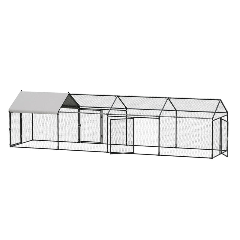 Alopet 4x1x1M Chicken Coop with Cover Poultry Cage Pet Hutch