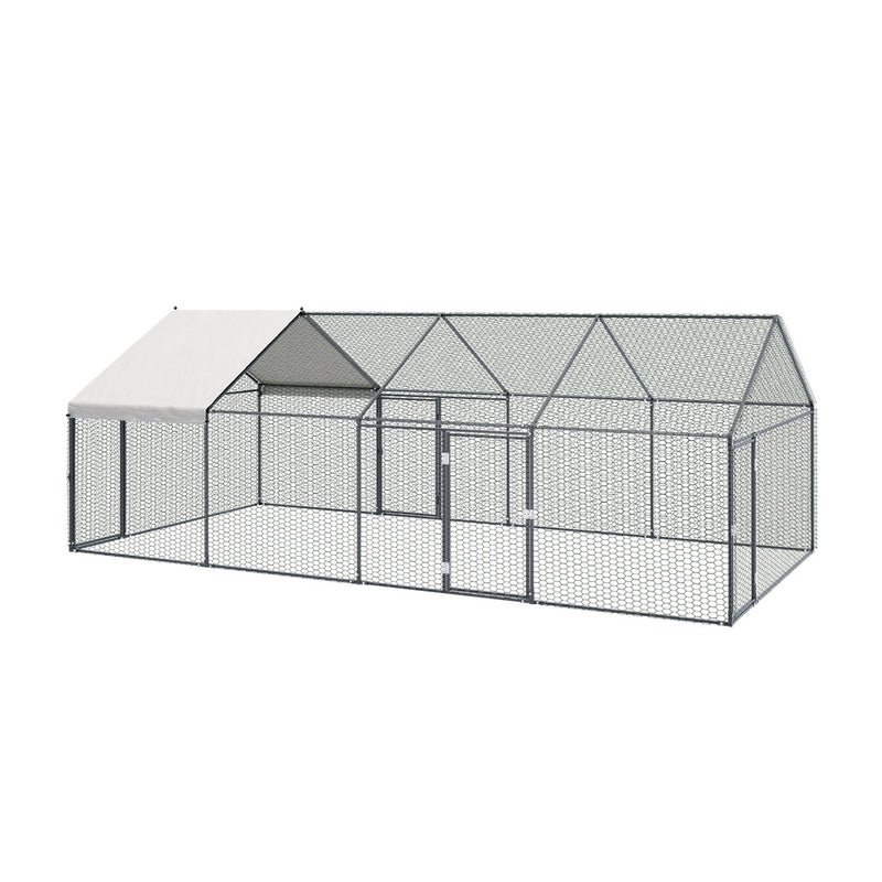 Alopet 4x2x1.5M Chicken Coop with Cover Poultry Cage Pet Hutch