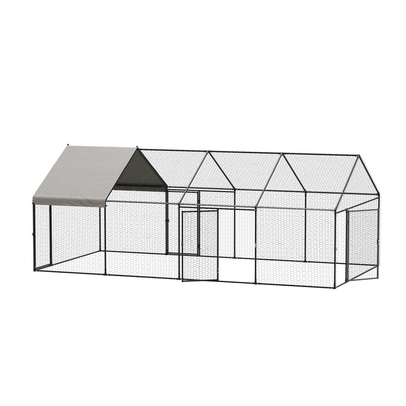Alopet 4x2x1.5M Chicken Coop with Cover Poultry Cage Pet Hutch