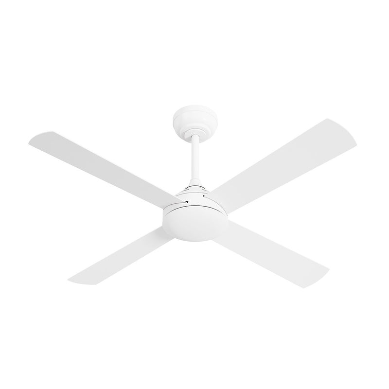 Vevare 52'' Ceiling Fan AC Remote Control Timer 4 Blades White