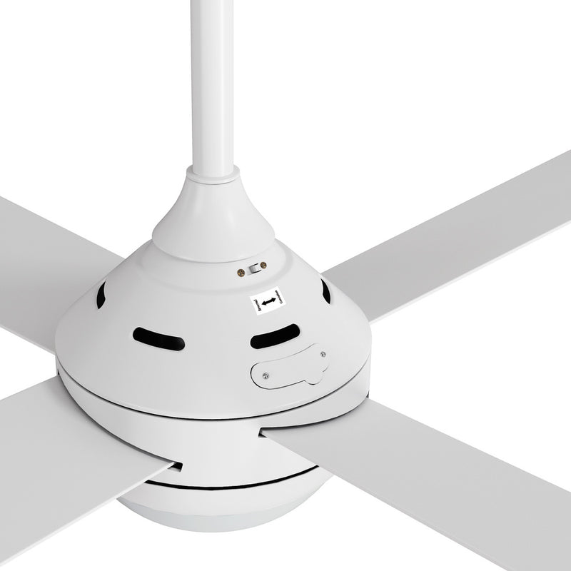 Vevare 52'' AC Ceiling Fan with Light Remote Control 4 Blades White