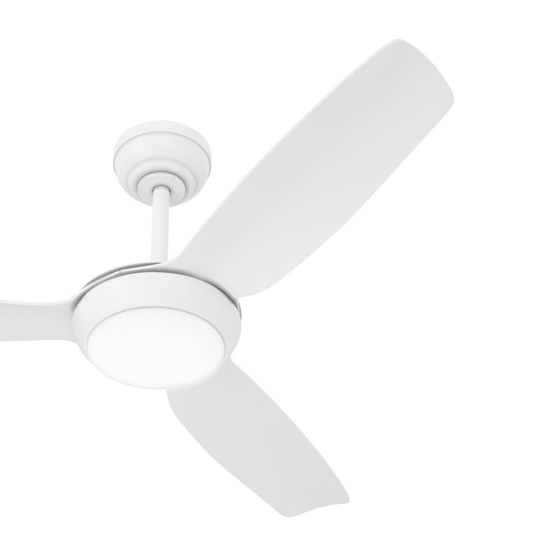 Vevare 52" Ceiling Fan with Light DC Remote Control 5 Speed White
