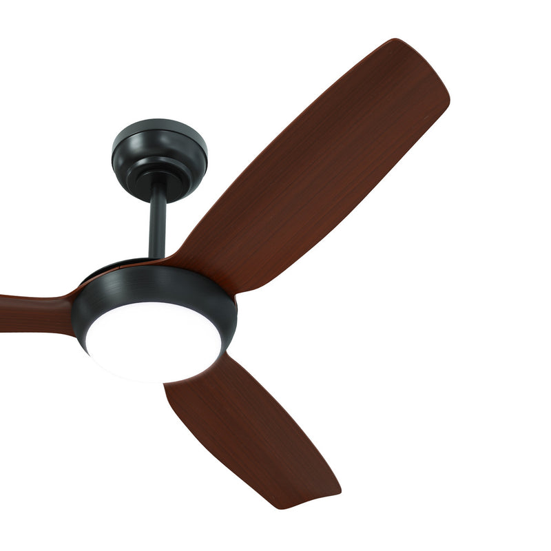 Vevare 52" Ceiling Fan with Light DC Remote Control 5 Speed Walnut