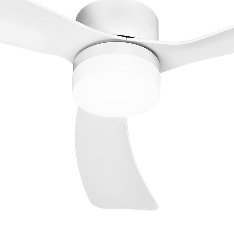 Vevare 52" Ceiling Fan LED Light 5 Speed Fans Remote Control White