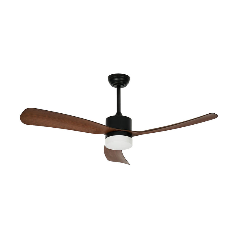 Vevare 52" Ceiling Fan LED Light 5 Speed Fans Remote Control Walnut