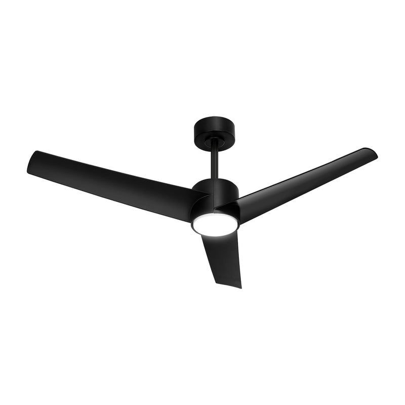 Vevare 52" Ceiling Fan With Light DC Motor Remote Control Black