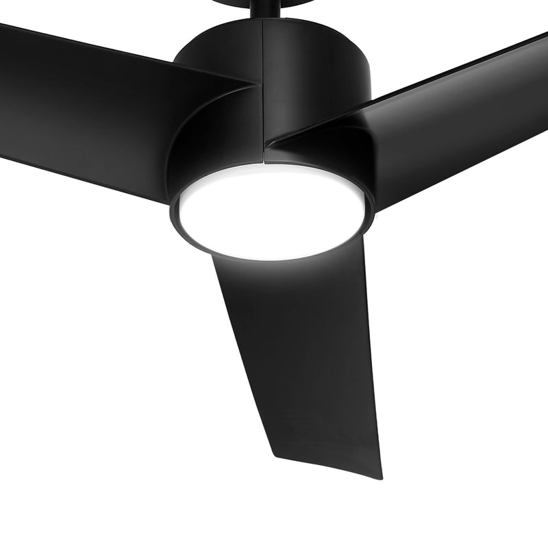 Vevare 52" Ceiling Fan With Light DC Motor Remote Control Black